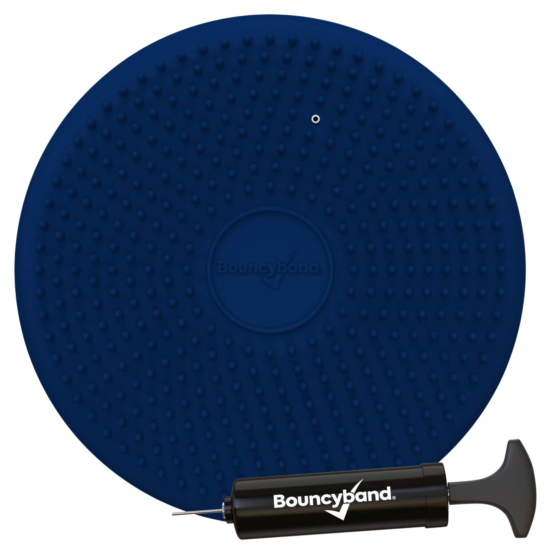 Bouncyband Wiggle Seat Sensory Chair Cushion, Small, 10-3/4 Inches, Blue 2120750